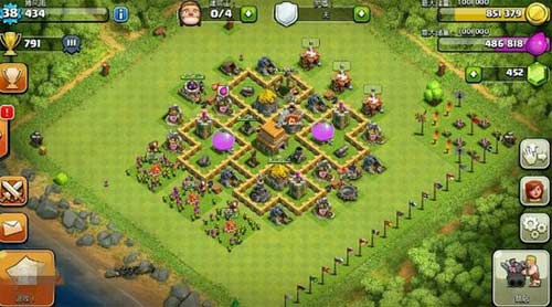 部落冲突6本神阵图怎么布局 2022年六本神阵最强无解图片