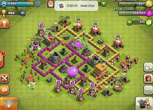 部落冲突6本神阵图怎么布局 2022年六本神阵最强无解图片