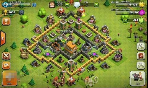 部落冲突6本神阵图怎么布局 2022年六本神阵最强无解图片