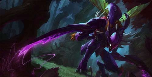 LOL英雄联盟手游卡兹克怎么连招