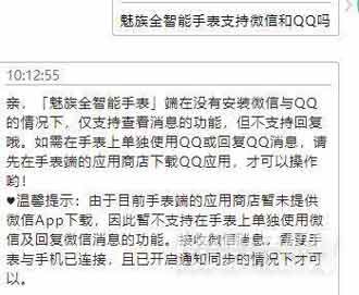 魅族Watch支持微信吗-可以打电话吗(图文)