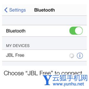 JBL FREE耳机怎么连接到手机上