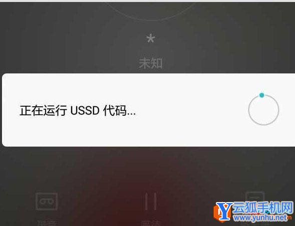 1624592225900450.jpg 正在运行ussd代码是什么意思