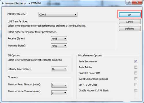 电脑怎么修改FT232串口的端口号?(图7)