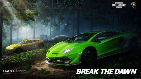 《绝地求生 Mobile》推出超跑“兰博基尼”载具皮肤 