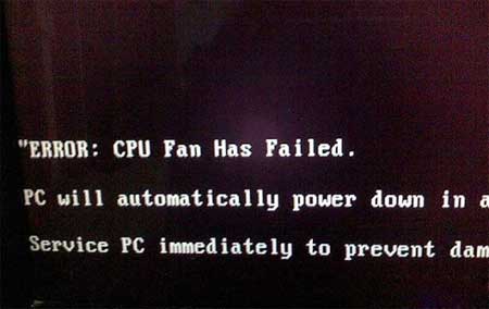 电脑开机出现“ERROR：cpu fan has failed”的错误提示(图文)