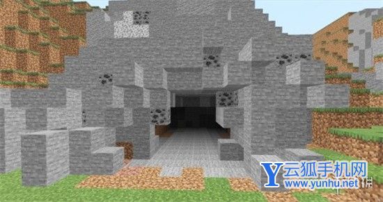我的世界手游如何制作喷泉山洞方法介绍(图文)