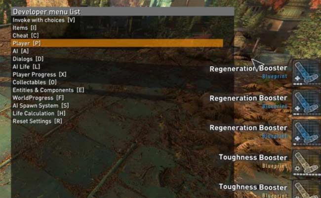 消逝的光芒2修改器怎么用 开发者模式怎么用