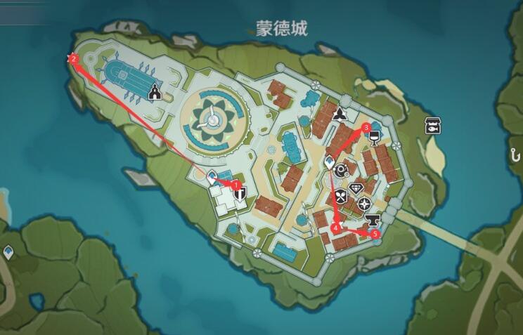 原神玉帛位置 原神蒙德玉帛点位1.jpg