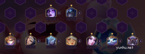 金铲铲之战耀光使莫甘娜阵容1