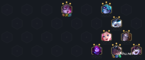 金铲铲之战名流赛娜阵容1