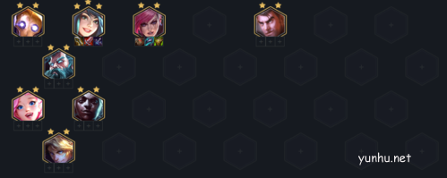 金铲铲之战极客发明刀妹阵容1