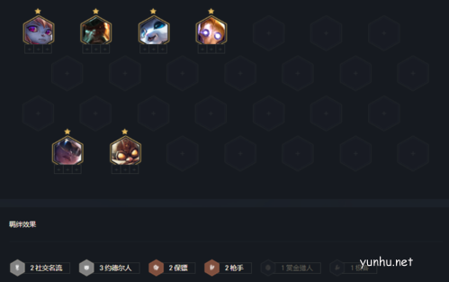 金铲铲之战名流枪船长阵容6