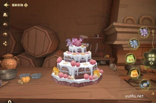 哈利波特魔法觉醒蛋糕原画