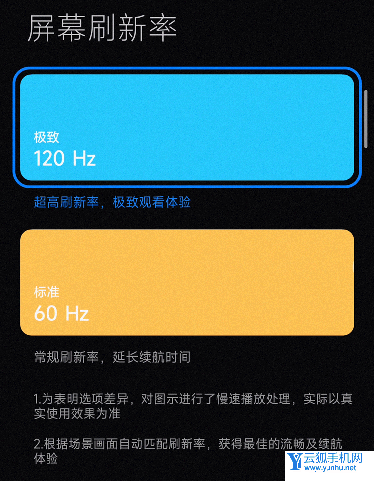 hinova9se刷新率多少-支持多少Hz屏幕刷新