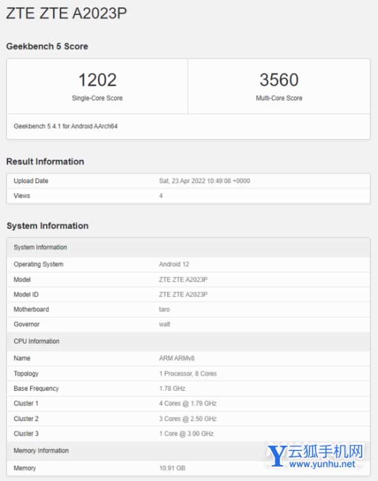 中兴Axon40Ultra跑分多少-最新跑分情况