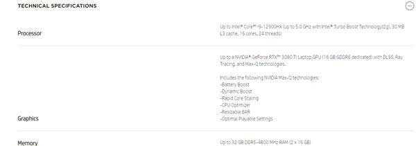 i9-12900HX 大曝光：笔记本用 16 核 +5.0GHz