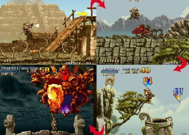 合金弹头3蜗牛路线怎么走