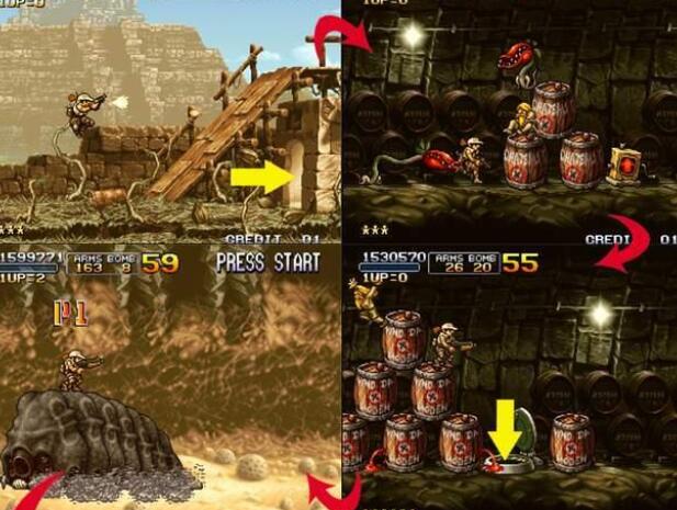 合金弹头3蜗牛路线怎么走