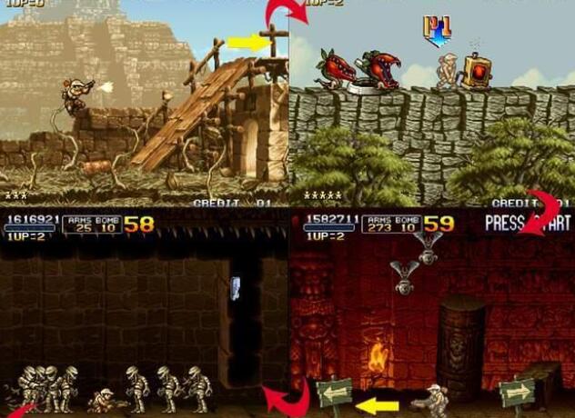 合金弹头3蜗牛路线怎么走