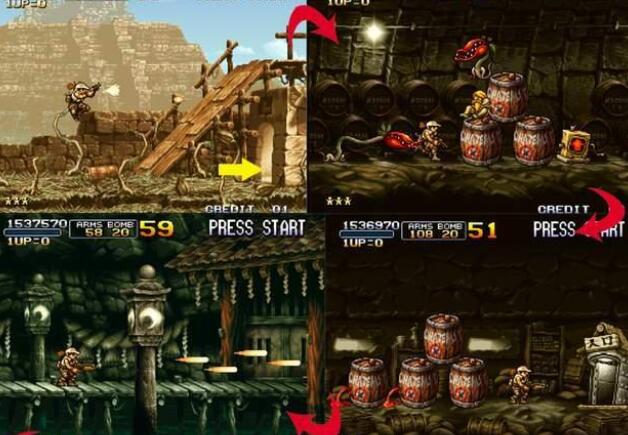 合金弹头3蜗牛路线怎么走