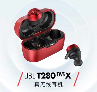 JBL T280TWS X 真无线耳机发布:动感配色蓝牙 5.2,699 元 (图文)