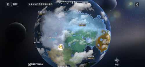 诺亚之心星瞳湖地图怎么解锁