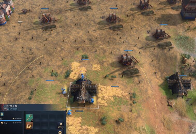 帝国时代4狩猎小屋不产钱为什么