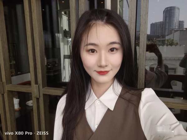 影像旗舰机 vivo X80 Pro 前置影像实测 