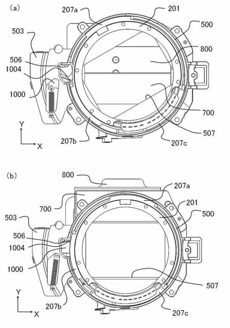 佳能快门专利曝光 针对 APS-C 画幅 RF 无反设计 (图文)