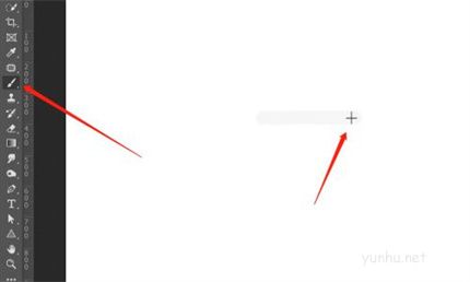 PS画笔变成十字箭头怎么改成圆(改成圆的使用教程)