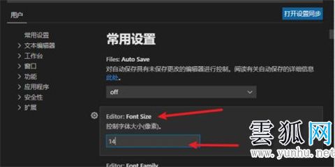 vscode设置字体大小方法 vscode怎么调整字体大小
