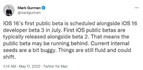 为什么iOS 16将延迟公测? 为什么iOS 16将延迟公测?
