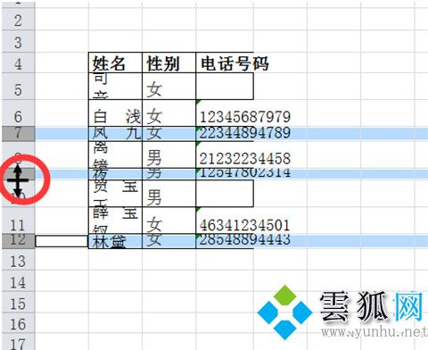 行高在excel表哪里调 行高在excel表中的四种快捷调整方法