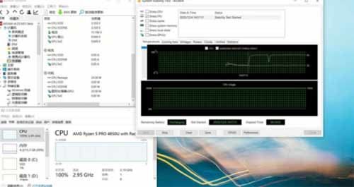 惠普战X锐龙版笔记本散热怎么样(图文)