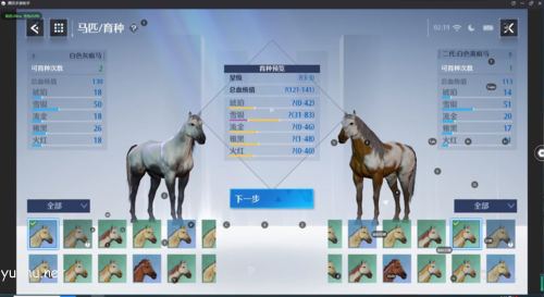 诺亚之心马匹血统怎么分辨