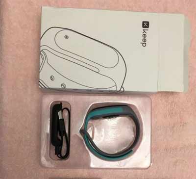 keep智能手环开箱正确开机步骤(图文)