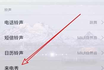 小米mix4怎么设置来电秀(图文)