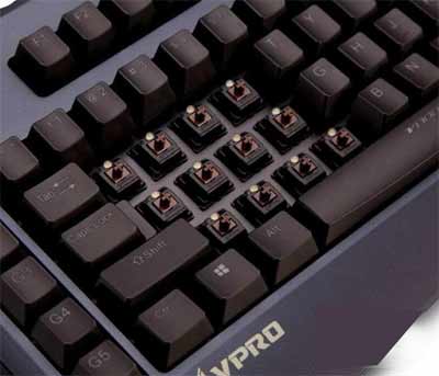 机械键盘选什么轴好？各种轴的特性和区别(图文)