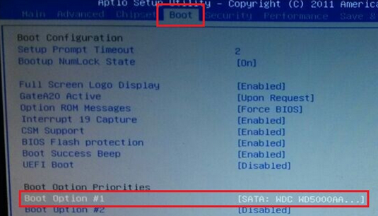 映泰H61MLC2主板怎么设置光盘启动