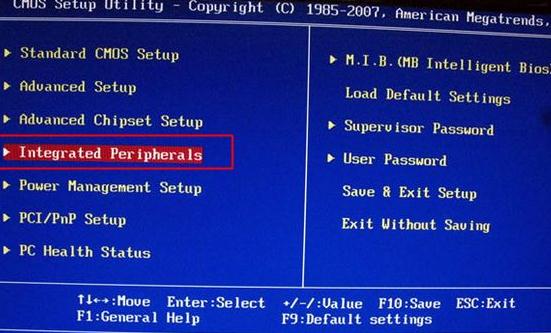 bios设置ide兼容模式的方法