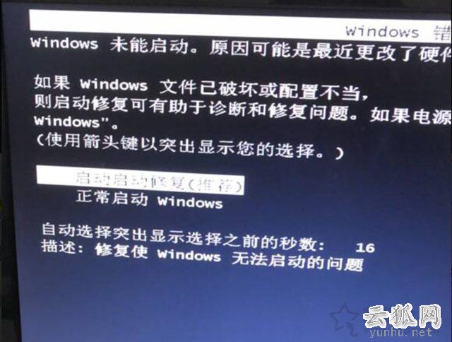 Win7开机oxcoooooof引导选择失败,因为需要的设备不可访问解决方法