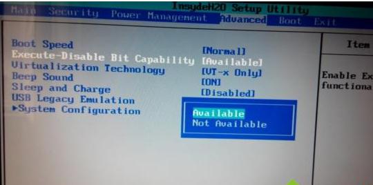 重装win10系统提示处理器不支持NX咋办(1)