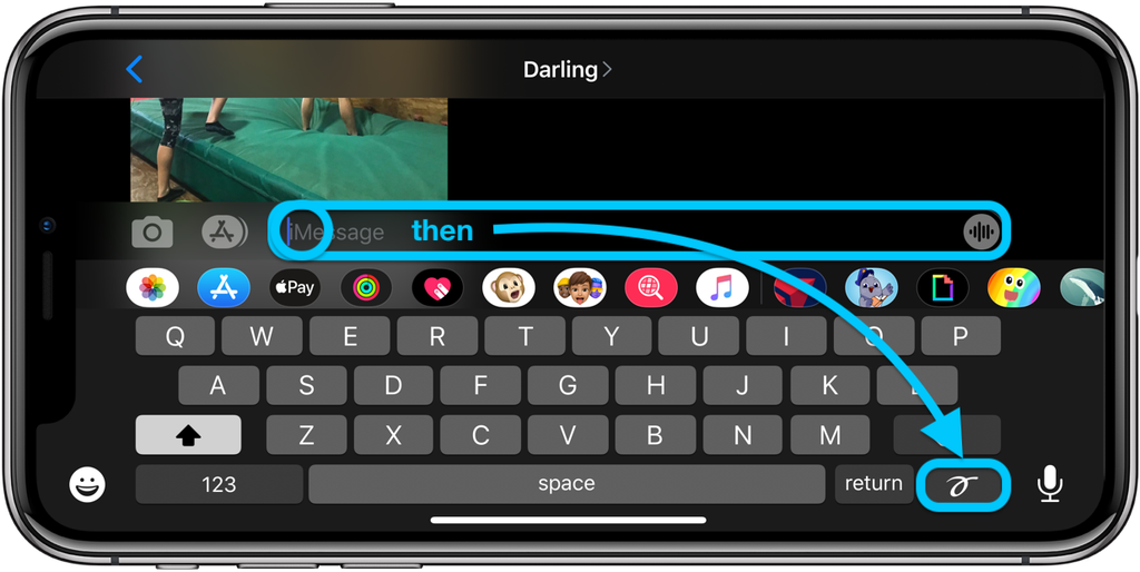 iPhone 教程:如何发送手写的 iMessage 信息? iPhone 教程:如何发送手写的 iMessage 信息?
