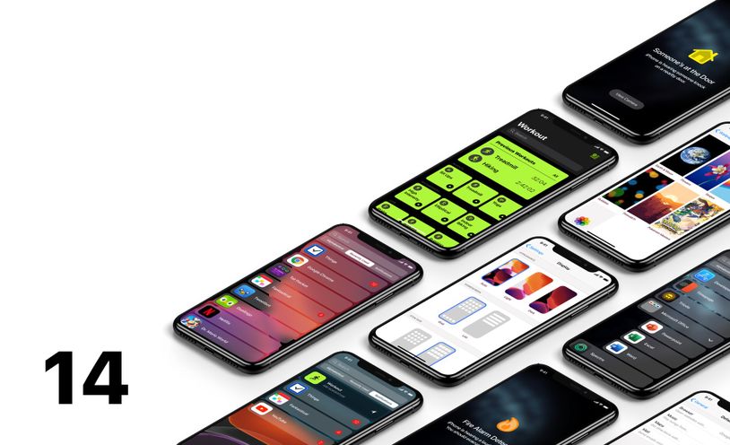 iOS 14 最新渲染图:iPhone 桌面布局发生改变 iOS 14 最新渲染图:iPhone 桌面布局发生改变