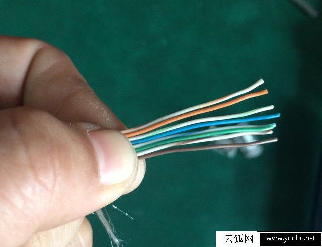 如何制作网线水晶头,电脑网线水晶头接法图五