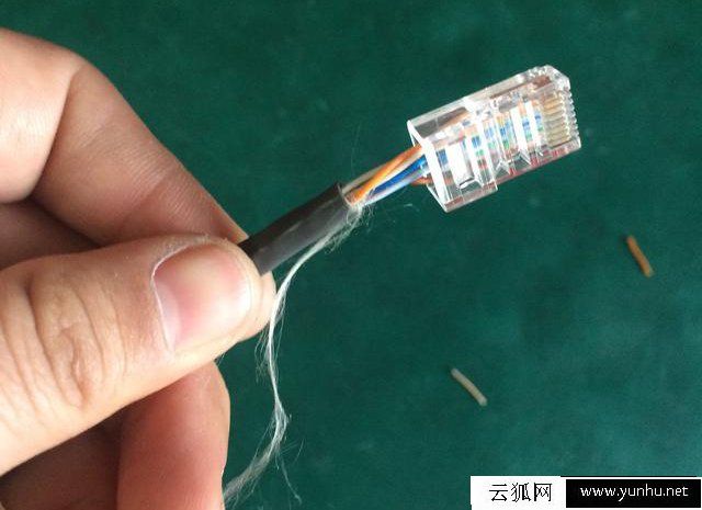 如何制作网线水晶头,电脑网线水晶头接法图一