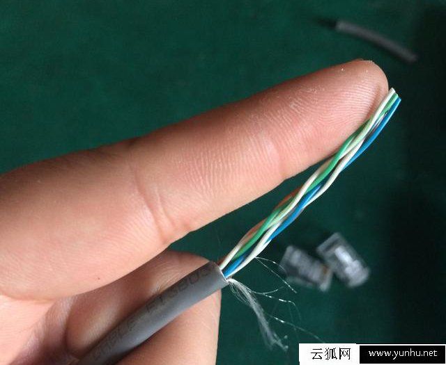 如何制作网线水晶头,电脑网线水晶头接法图四
