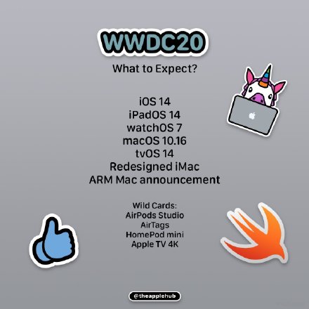 WWDC 2020 今晚举行,中文直播观看地址汇总 WWDC 2020 今晚举行,中文直播观看地址汇总