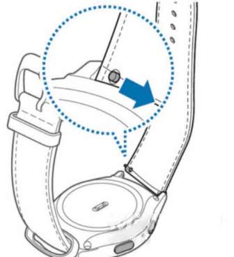 三星watch4怎么更换表带-换表带方法